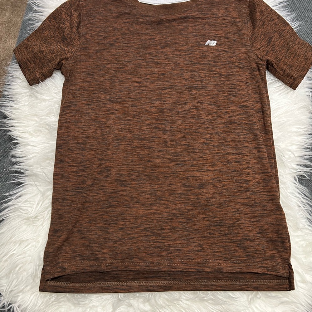 New Balance Rust Brown Tee